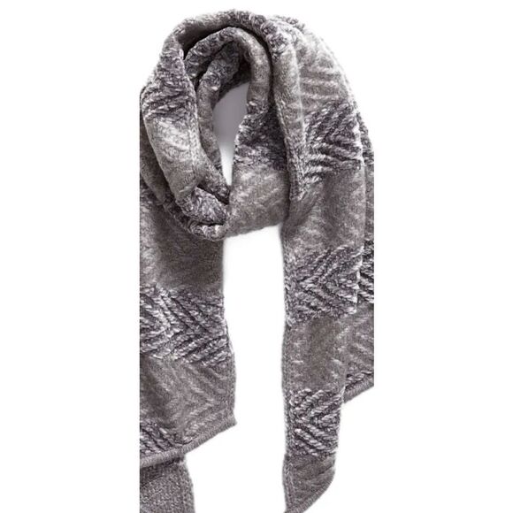 Rebecca Minkoff Blocked Yarn Muffler Scarf - Picture 2 of 13